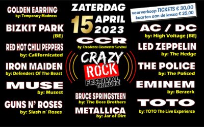 “CRAZY ROCK FESTIVAL ” 15 APRIL
