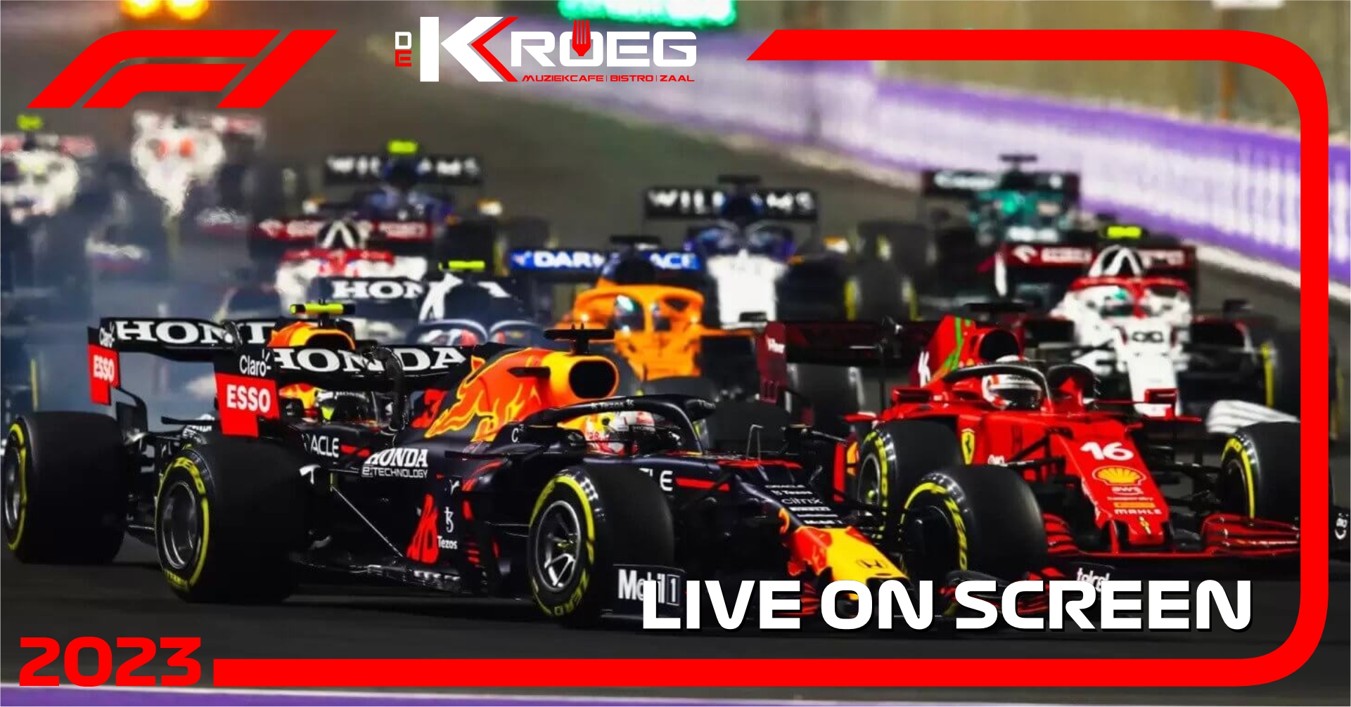 Formule 1 Live on screen