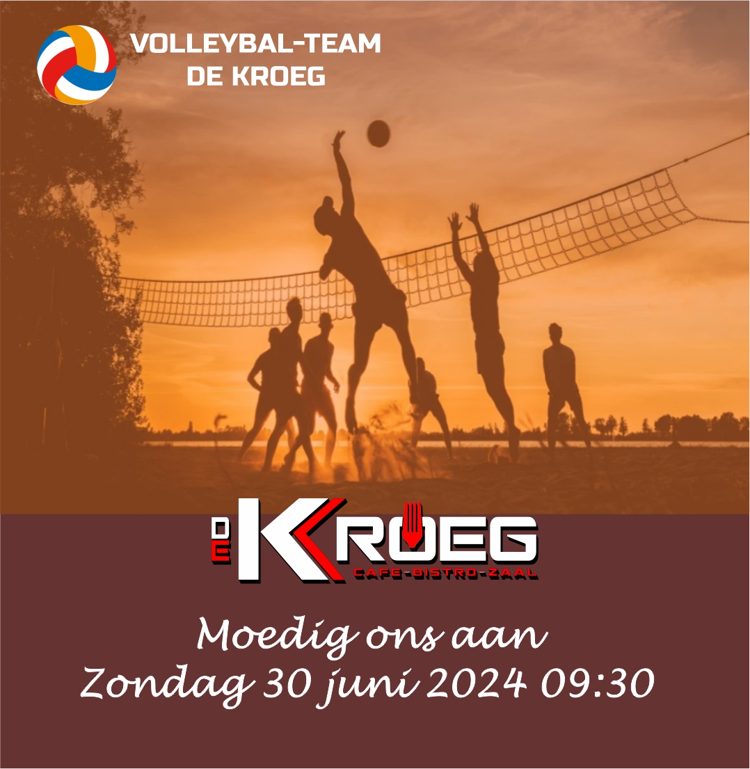 Mega Beach Volleybal 2024 De Kroeg