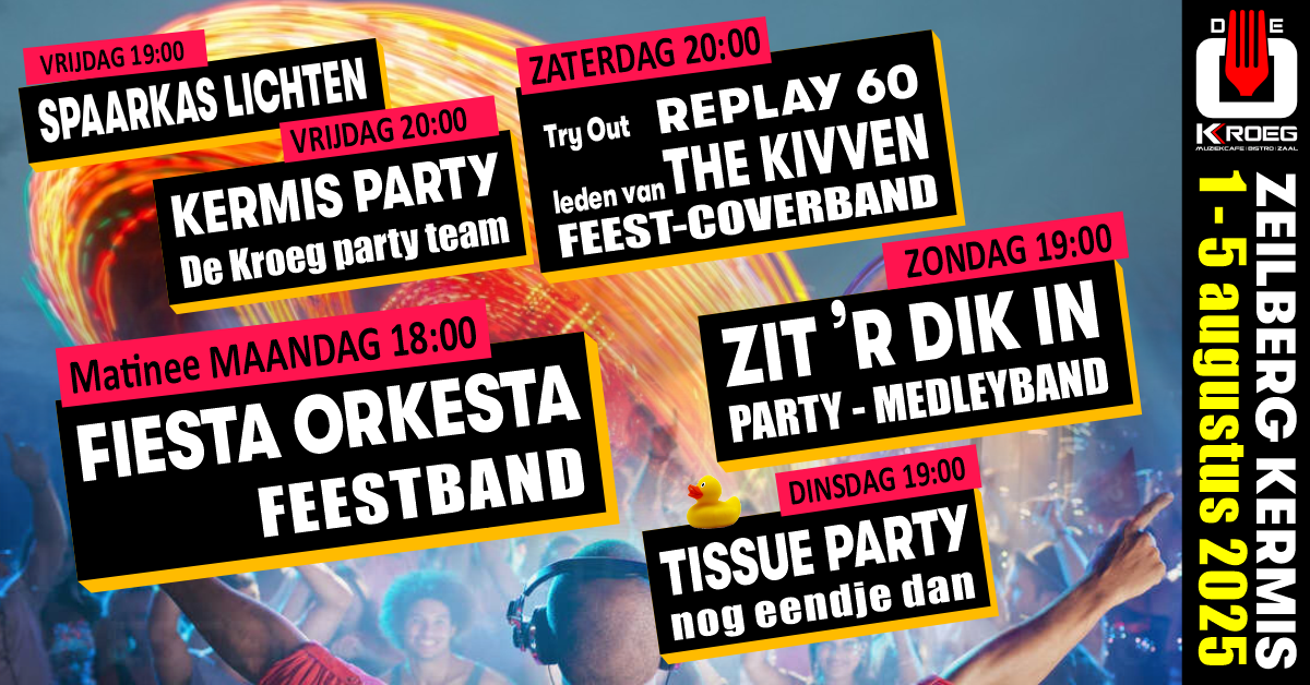 Kermis Zeilberg 2025